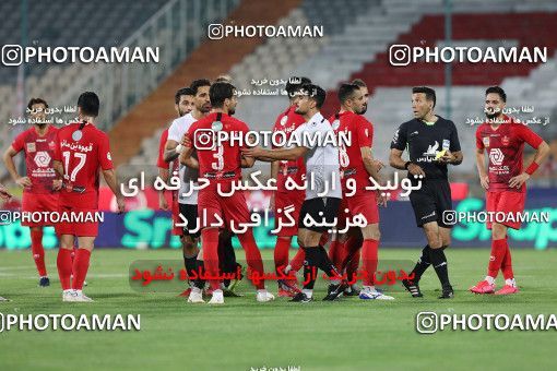 1730739, Tehran, Iran, Iran Football Pro League، Persian Gulf Cup، Week 23، Second Leg، Persepolis 1 v 0 Shahin Shahrdari Boushehr on 2020/07/04 at Azadi Stadium