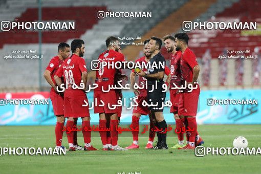 1730621, Tehran, Iran, Iran Football Pro League، Persian Gulf Cup، Week 23، Second Leg، Persepolis 1 v 0 Shahin Shahrdari Boushehr on 2020/07/04 at Azadi Stadium