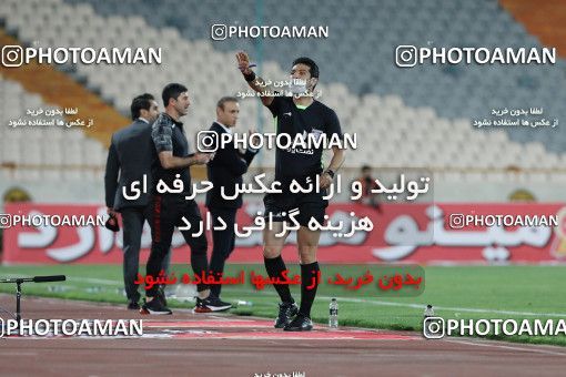 1730729, Tehran, Iran, Iran Football Pro League، Persian Gulf Cup، Week 23، Second Leg، Persepolis 1 v 0 Shahin Shahrdari Boushehr on 2020/07/04 at Azadi Stadium