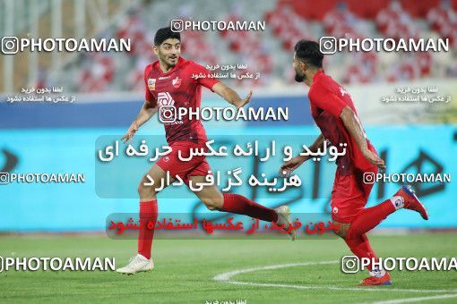 1730657, Tehran, Iran, Iran Football Pro League، Persian Gulf Cup، Week 23، Second Leg، Persepolis 1 v 0 Shahin Shahrdari Boushehr on 2020/07/04 at Azadi Stadium