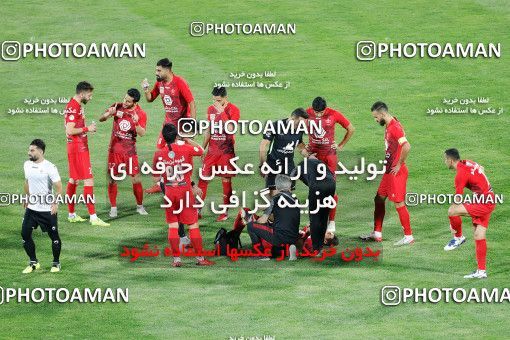 1743548, Tehran, Iran, Iran Football Pro League، Persian Gulf Cup، Week 23، Second Leg، Persepolis 1 v 0 Shahin Shahrdari Boushehr on 2020/07/04 at Azadi Stadium