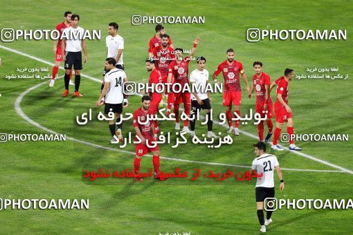 1743519, Tehran, Iran, Iran Football Pro League، Persian Gulf Cup، Week 23، Second Leg، Persepolis 1 v 0 Shahin Shahrdari Boushehr on 2020/07/04 at Azadi Stadium