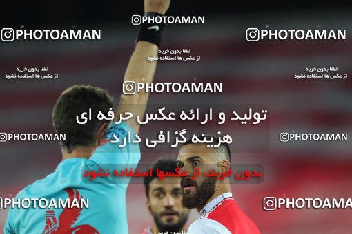 1561590, Tehran, Iran, لیگ برتر فوتبال ایران، Persian Gulf Cup، Week 11، First Leg، Persepolis 2 v 1 Foulad Khouzestan on 2021/01/18 at Azadi Stadium