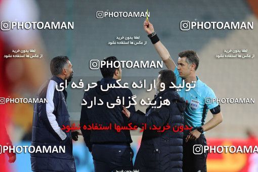 1561591, Tehran, Iran, لیگ برتر فوتبال ایران، Persian Gulf Cup، Week 11، First Leg، Persepolis 2 v 1 Foulad Khouzestan on 2021/01/18 at Azadi Stadium
