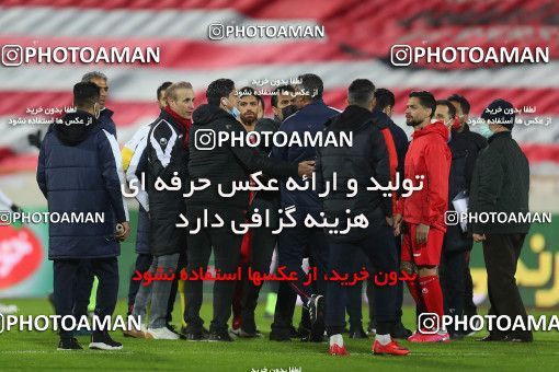 1561606, Tehran, Iran, لیگ برتر فوتبال ایران، Persian Gulf Cup، Week 11، First Leg، Persepolis 2 v 1 Foulad Khouzestan on 2021/01/18 at Azadi Stadium