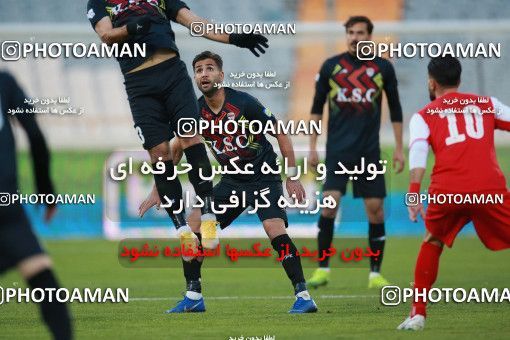 1560204, Tehran, Iran, لیگ برتر فوتبال ایران، Persian Gulf Cup، Week 11، First Leg، Persepolis 2 v 1 Foulad Khouzestan on 2021/01/18 at Azadi Stadium
