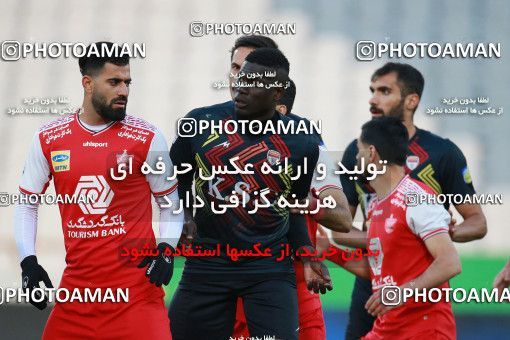 1560140, لیگ برتر فوتبال ایران، Persian Gulf Cup، Week 11، First Leg، 2021/01/18، Tehran، Azadi Stadium، Persepolis 2 - ۱ Foulad Khouzestan