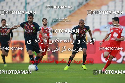 1560181, Tehran, Iran, لیگ برتر فوتبال ایران، Persian Gulf Cup، Week 11، First Leg، Persepolis 2 v 1 Foulad Khouzestan on 2021/01/18 at Azadi Stadium