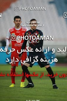 1559997, Tehran, Iran, لیگ برتر فوتبال ایران، Persian Gulf Cup، Week 11، First Leg، Persepolis 2 v 1 Foulad Khouzestan on 2021/01/18 at Azadi Stadium