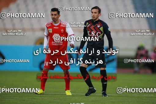 1560055, Tehran, Iran, لیگ برتر فوتبال ایران، Persian Gulf Cup، Week 11، First Leg، Persepolis 2 v 1 Foulad Khouzestan on 2021/01/18 at Azadi Stadium