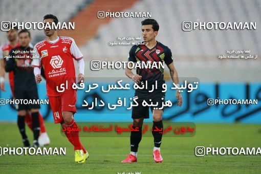 1560145, Tehran, Iran, لیگ برتر فوتبال ایران، Persian Gulf Cup، Week 11، First Leg، Persepolis 2 v 1 Foulad Khouzestan on 2021/01/18 at Azadi Stadium