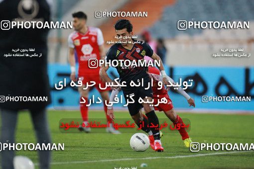 1560109, Tehran, Iran, لیگ برتر فوتبال ایران، Persian Gulf Cup، Week 11، First Leg، Persepolis 2 v 1 Foulad Khouzestan on 2021/01/18 at Azadi Stadium
