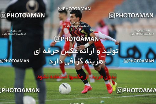 1560040, Tehran, Iran, لیگ برتر فوتبال ایران، Persian Gulf Cup، Week 11، First Leg، Persepolis 2 v 1 Foulad Khouzestan on 2021/01/18 at Azadi Stadium
