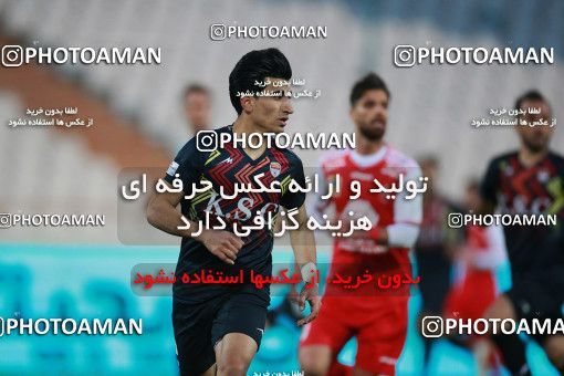 1560106, Tehran, Iran, لیگ برتر فوتبال ایران، Persian Gulf Cup، Week 11، First Leg، Persepolis 2 v 1 Foulad Khouzestan on 2021/01/18 at Azadi Stadium