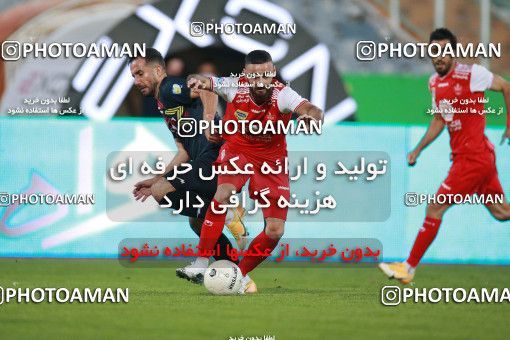 1560192, Tehran, Iran, لیگ برتر فوتبال ایران، Persian Gulf Cup، Week 11، First Leg، Persepolis 2 v 1 Foulad Khouzestan on 2021/01/18 at Azadi Stadium