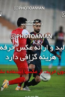 1560282, Tehran, Iran, لیگ برتر فوتبال ایران، Persian Gulf Cup، Week 11، First Leg، Persepolis 2 v 1 Foulad Khouzestan on 2021/01/18 at Azadi Stadium