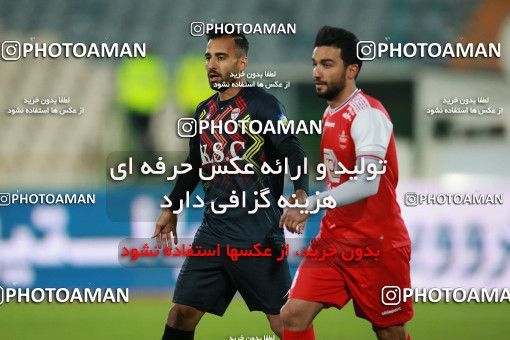 1560213, Tehran, Iran, لیگ برتر فوتبال ایران، Persian Gulf Cup، Week 11، First Leg، Persepolis 2 v 1 Foulad Khouzestan on 2021/01/18 at Azadi Stadium
