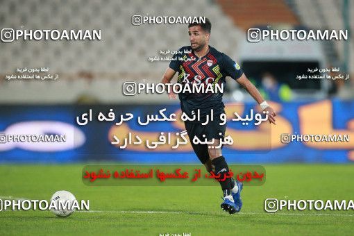 1560234, Tehran, Iran, لیگ برتر فوتبال ایران، Persian Gulf Cup، Week 11، First Leg، Persepolis 2 v 1 Foulad Khouzestan on 2021/01/18 at Azadi Stadium