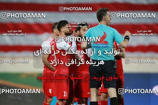1560312, Tehran, Iran, لیگ برتر فوتبال ایران، Persian Gulf Cup، Week 11، First Leg، Persepolis 2 v 1 Foulad Khouzestan on 2021/01/18 at Azadi Stadium