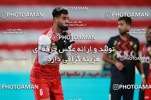 1560487, Tehran, Iran, لیگ برتر فوتبال ایران، Persian Gulf Cup، Week 11، First Leg، Persepolis 2 v 1 Foulad Khouzestan on 2021/01/18 at Azadi Stadium