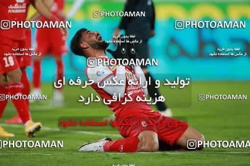 1560351, Tehran, Iran, لیگ برتر فوتبال ایران، Persian Gulf Cup، Week 11، First Leg، Persepolis 2 v 1 Foulad Khouzestan on 2021/01/18 at Azadi Stadium