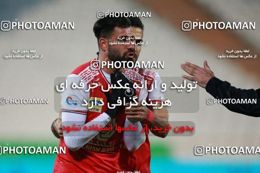 1560263, Tehran, Iran, لیگ برتر فوتبال ایران، Persian Gulf Cup، Week 11، First Leg، Persepolis 2 v 1 Foulad Khouzestan on 2021/01/18 at Azadi Stadium