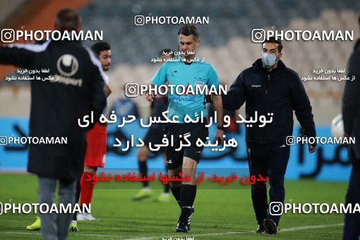 1560357, Tehran, Iran, لیگ برتر فوتبال ایران، Persian Gulf Cup، Week 11، First Leg، Persepolis 2 v 1 Foulad Khouzestan on 2021/01/18 at Azadi Stadium