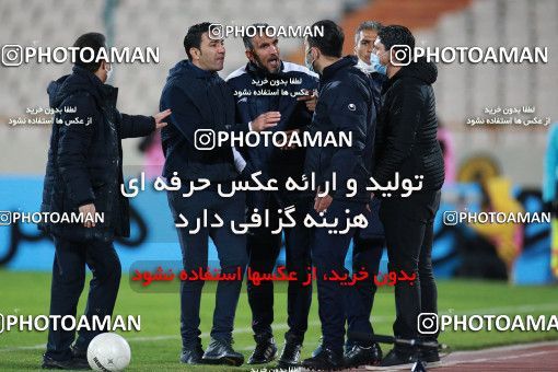 1560527, Tehran, Iran, لیگ برتر فوتبال ایران، Persian Gulf Cup، Week 11، First Leg، Persepolis 2 v 1 Foulad Khouzestan on 2021/01/18 at Azadi Stadium