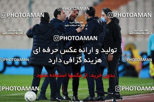 1560516, Tehran, Iran, لیگ برتر فوتبال ایران، Persian Gulf Cup، Week 11، First Leg، Persepolis 2 v 1 Foulad Khouzestan on 2021/01/18 at Azadi Stadium