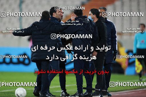 1560389, Tehran, Iran, لیگ برتر فوتبال ایران، Persian Gulf Cup، Week 11، First Leg، Persepolis 2 v 1 Foulad Khouzestan on 2021/01/18 at Azadi Stadium