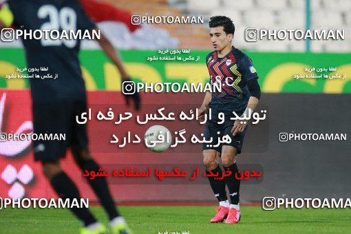 1560531, Tehran, Iran, لیگ برتر فوتبال ایران، Persian Gulf Cup، Week 11، First Leg، Persepolis 2 v 1 Foulad Khouzestan on 2021/01/18 at Azadi Stadium