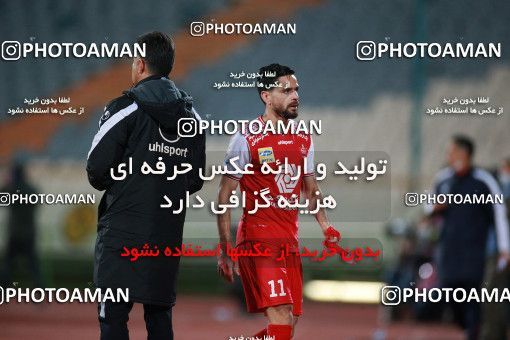1560285, Tehran, Iran, لیگ برتر فوتبال ایران، Persian Gulf Cup، Week 11، First Leg، Persepolis 2 v 1 Foulad Khouzestan on 2021/01/18 at Azadi Stadium