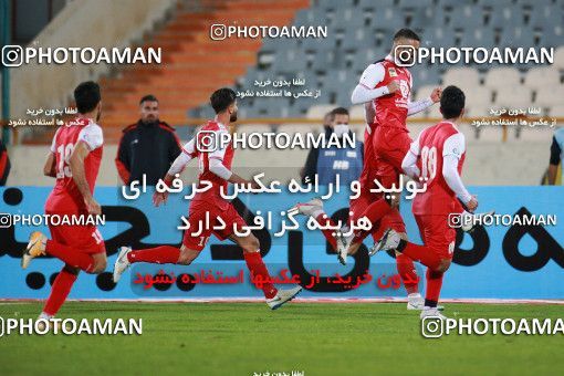 1560403, Tehran, Iran, لیگ برتر فوتبال ایران، Persian Gulf Cup، Week 11، First Leg، Persepolis 2 v 1 Foulad Khouzestan on 2021/01/18 at Azadi Stadium