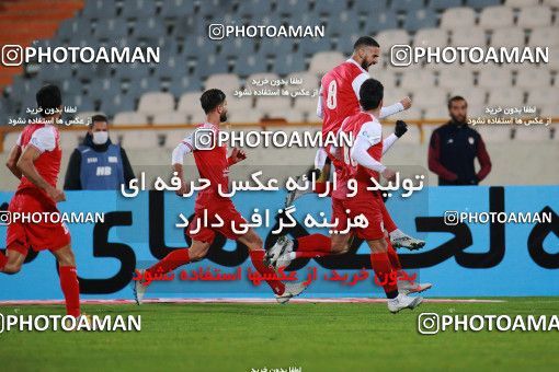 1560313, Tehran, Iran, لیگ برتر فوتبال ایران، Persian Gulf Cup، Week 11، First Leg، Persepolis 2 v 1 Foulad Khouzestan on 2021/01/18 at Azadi Stadium