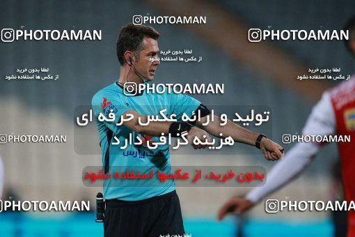 1560271, Tehran, Iran, لیگ برتر فوتبال ایران، Persian Gulf Cup، Week 11، First Leg، Persepolis 2 v 1 Foulad Khouzestan on 2021/01/18 at Azadi Stadium
