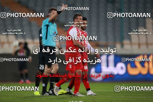 1560428, Tehran, Iran, لیگ برتر فوتبال ایران، Persian Gulf Cup، Week 11، First Leg، Persepolis 2 v 1 Foulad Khouzestan on 2021/01/18 at Azadi Stadium