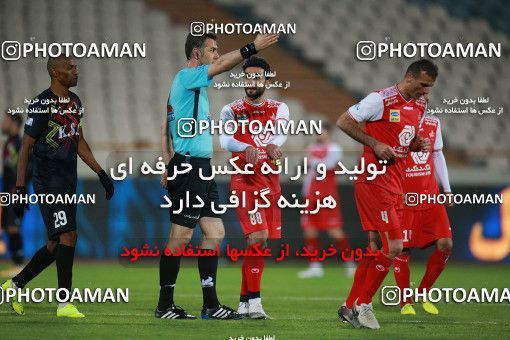 1560409, Tehran, Iran, لیگ برتر فوتبال ایران، Persian Gulf Cup، Week 11، First Leg، Persepolis 2 v 1 Foulad Khouzestan on 2021/01/18 at Azadi Stadium