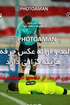 1560526, Tehran, Iran, لیگ برتر فوتبال ایران، Persian Gulf Cup، Week 11، First Leg، Persepolis 2 v 1 Foulad Khouzestan on 2021/01/18 at Azadi Stadium