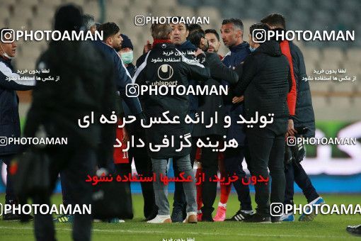 1560448, Tehran, Iran, لیگ برتر فوتبال ایران، Persian Gulf Cup، Week 11، First Leg، Persepolis 2 v 1 Foulad Khouzestan on 2021/01/18 at Azadi Stadium
