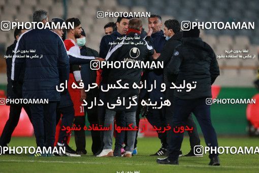 1560485, Tehran, Iran, لیگ برتر فوتبال ایران، Persian Gulf Cup، Week 11، First Leg، Persepolis 2 v 1 Foulad Khouzestan on 2021/01/18 at Azadi Stadium
