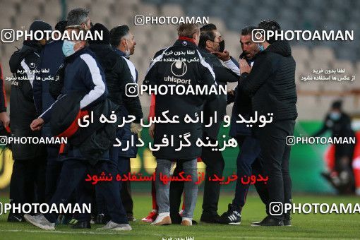 1560452, لیگ برتر فوتبال ایران، Persian Gulf Cup، Week 11، First Leg، 2021/01/18، Tehran، Azadi Stadium، Persepolis 2 - ۱ Foulad Khouzestan
