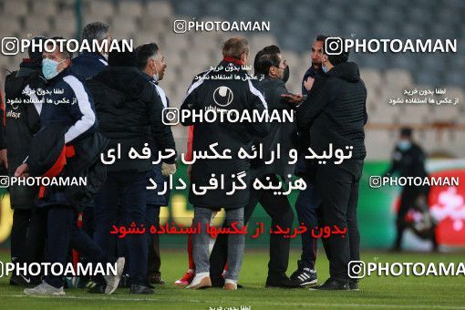 1560338, Tehran, Iran, لیگ برتر فوتبال ایران، Persian Gulf Cup، Week 11، First Leg، Persepolis 2 v 1 Foulad Khouzestan on 2021/01/18 at Azadi Stadium