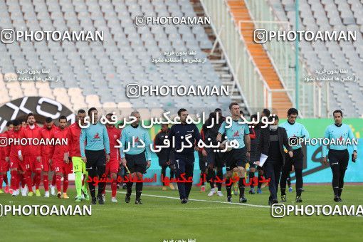 1561714, Tehran, Iran, لیگ برتر فوتبال ایران، Persian Gulf Cup، Week 11، First Leg، Persepolis 2 v 1 Foulad Khouzestan on 2021/01/18 at Azadi Stadium