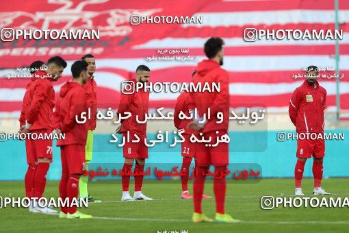 1561710, Tehran, Iran, لیگ برتر فوتبال ایران، Persian Gulf Cup، Week 11، First Leg، Persepolis 2 v 1 Foulad Khouzestan on 2021/01/18 at Azadi Stadium