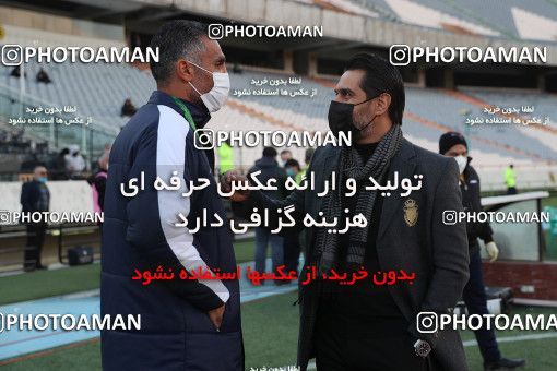 1561629, Tehran, Iran, لیگ برتر فوتبال ایران، Persian Gulf Cup، Week 11، First Leg، Persepolis 2 v 1 Foulad Khouzestan on 2021/01/18 at Azadi Stadium
