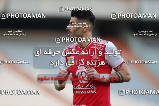 1561648, Tehran, Iran, لیگ برتر فوتبال ایران، Persian Gulf Cup، Week 11، First Leg، Persepolis 2 v 1 Foulad Khouzestan on 2021/01/18 at Azadi Stadium