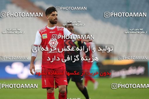1561625, Tehran, Iran, لیگ برتر فوتبال ایران، Persian Gulf Cup، Week 11، First Leg، Persepolis 2 v 1 Foulad Khouzestan on 2021/01/18 at Azadi Stadium