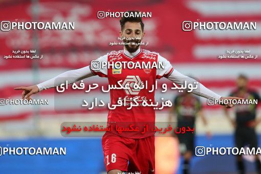 1561709, Tehran, Iran, لیگ برتر فوتبال ایران، Persian Gulf Cup، Week 11، First Leg، Persepolis 2 v 1 Foulad Khouzestan on 2021/01/18 at Azadi Stadium
