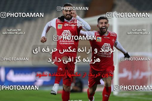 1561691, Tehran, Iran, لیگ برتر فوتبال ایران، Persian Gulf Cup، Week 11، First Leg، Persepolis 2 v 1 Foulad Khouzestan on 2021/01/18 at Azadi Stadium