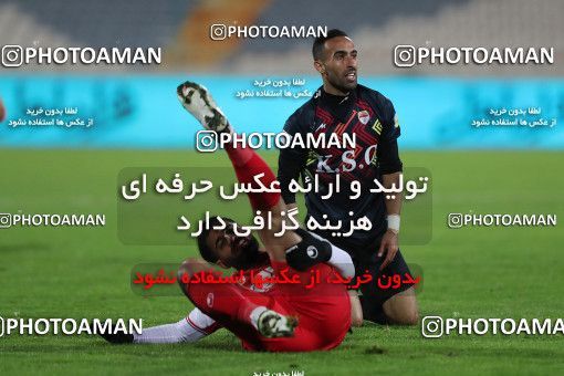 1561656, Tehran, Iran, لیگ برتر فوتبال ایران، Persian Gulf Cup، Week 11، First Leg، Persepolis 2 v 1 Foulad Khouzestan on 2021/01/18 at Azadi Stadium